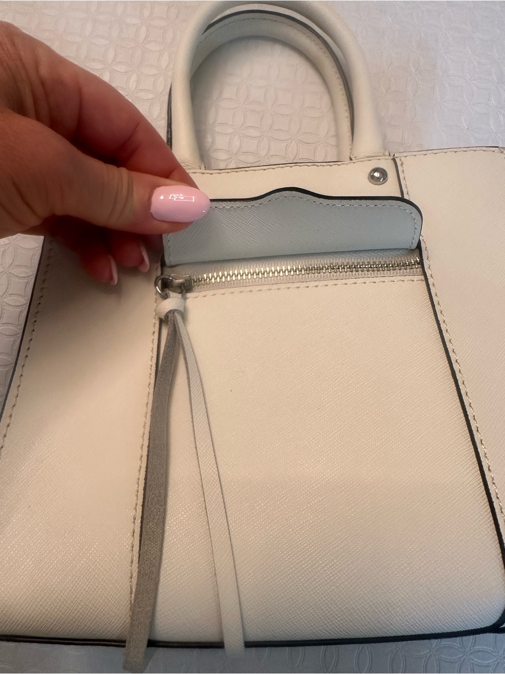 Rebecca Minkoff off-whiteTop-Handle Satchel - Picture 4 of 16